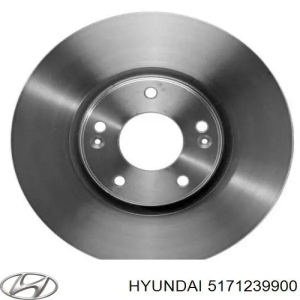 5171239900 Hyundai/Kia disco de freno delantero