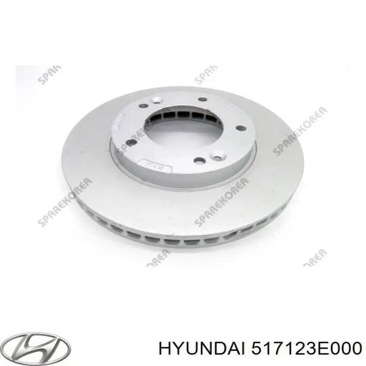 Disco de freno 517123E000 Hyundai/Kia
