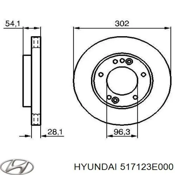 Frenos delanteros Hyundai/Kia 517123E000 precio, desde 57,70 EUR