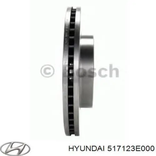 Comprar 517123E000 Hyundai/Kia Freno de disco delantero
