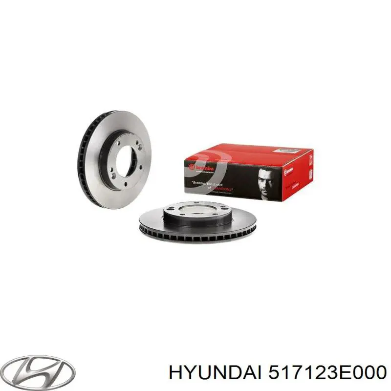 517123E000 Hyundai/Kia Discos