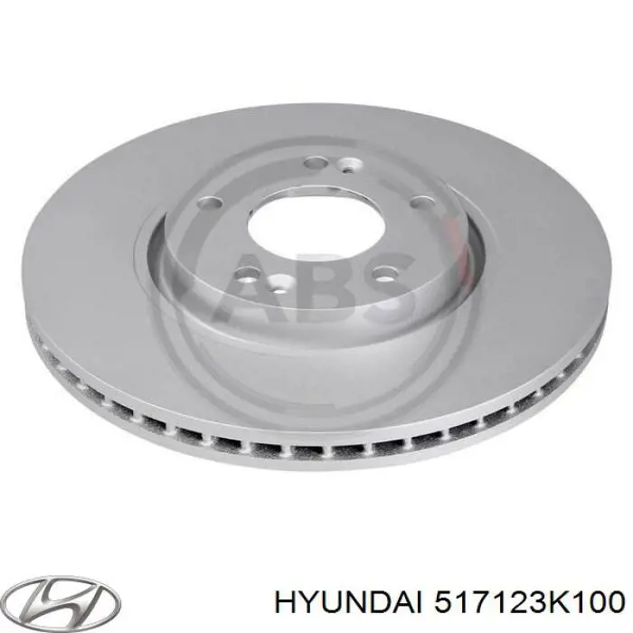 Comprar 517123K100 Hyundai/Kia Freno de disco delantero