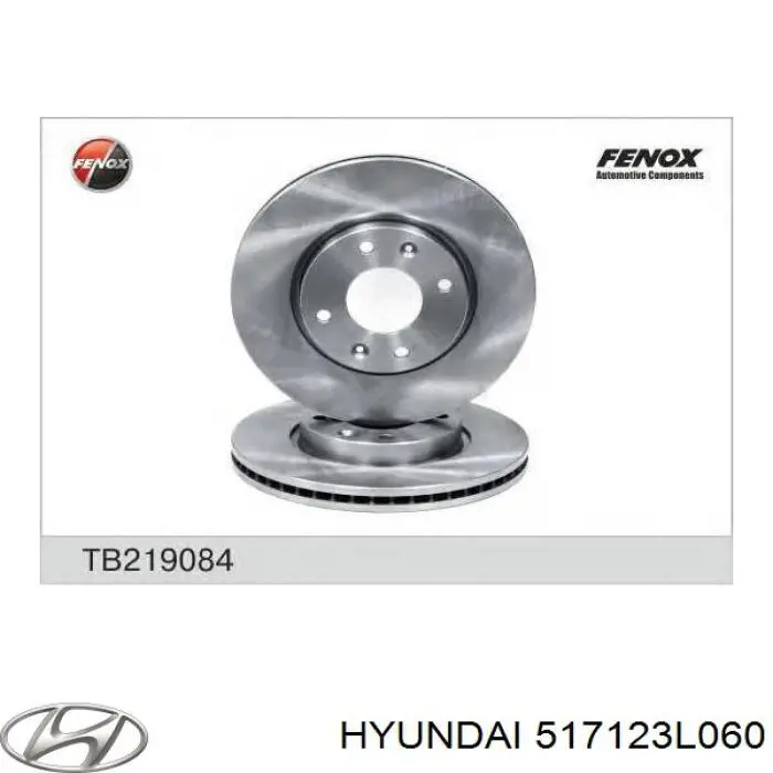 Frenos delanteros Hyundai/Kia 517123L060 precio, desde 61,32 EUR