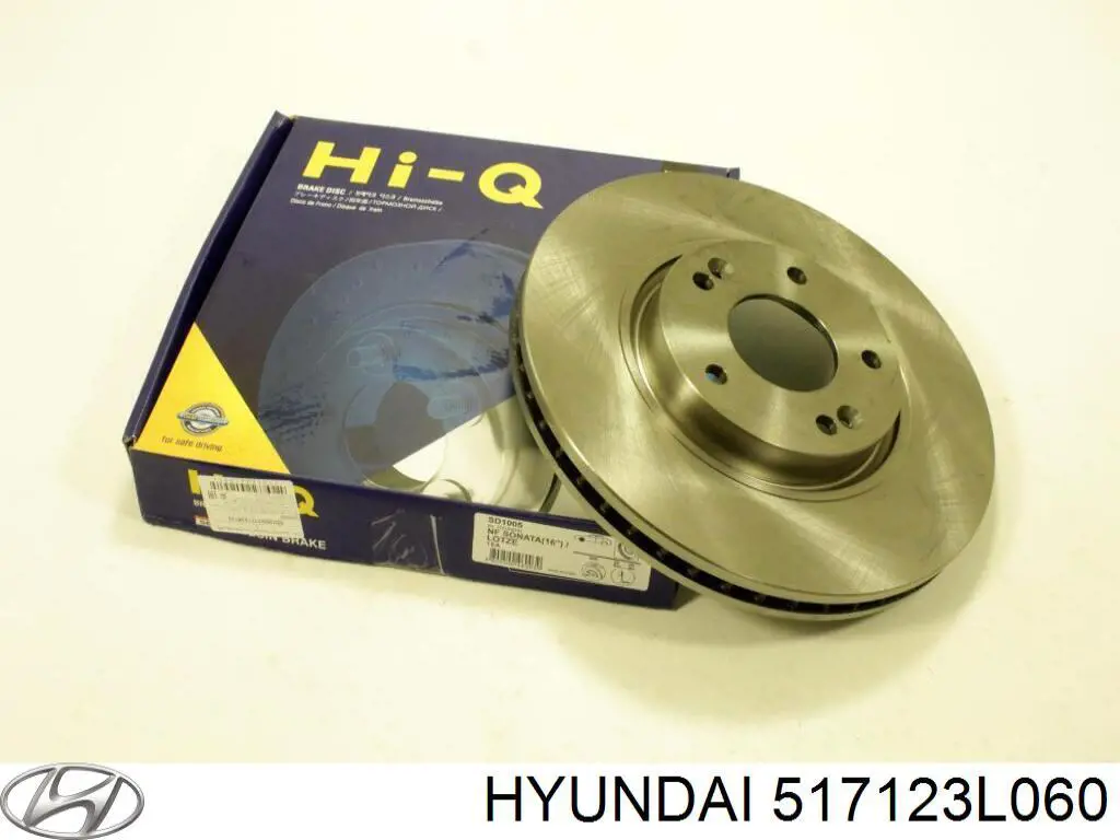 517123L060 Hyundai/Kia disco de freno delantero