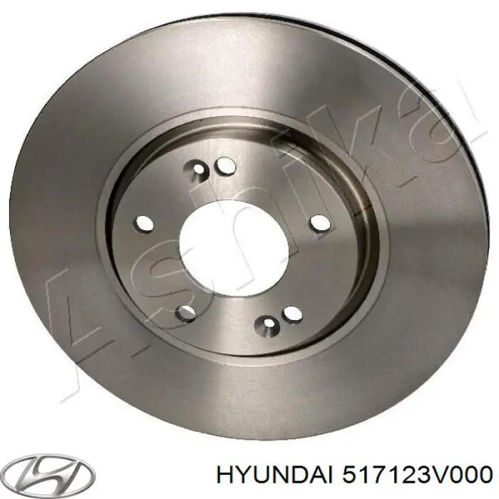 517123V000 Hyundai/Kia disco de freno delantero