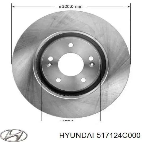Frenos delanteros Hyundai/Kia 517124C000 precio, desde 45,36 EUR