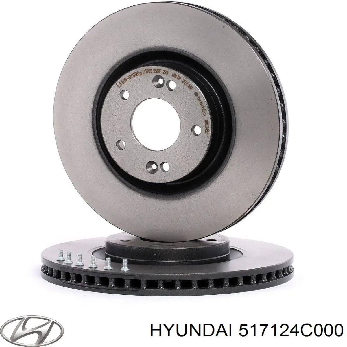 Comprar 517124C000 Hyundai/Kia Freno de disco delantero