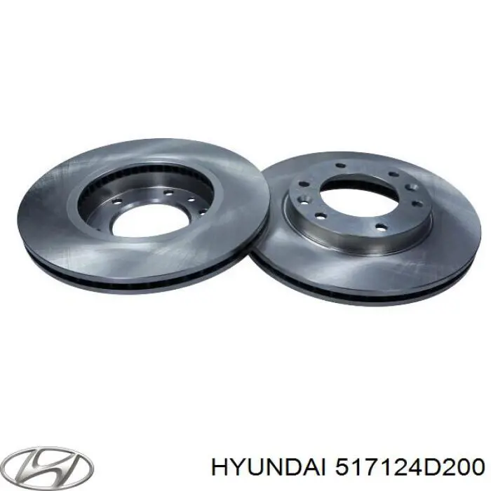 Disco de freno 517124D200 Hyundai/Kia