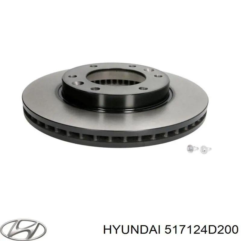 517124D200 Hyundai/Kia Discos