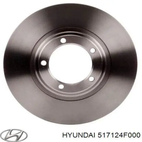 Comprar 517124F000 Hyundai/Kia Freno de disco delantero