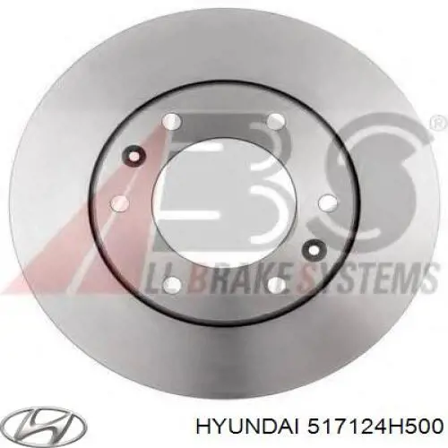 Frenos delanteros Hyundai/Kia 517124H500 precio, desde 75,91 EUR