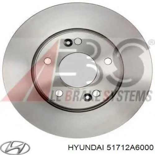 Frenos delanteros Hyundai/Kia 51712A6000 precio, desde 31,60 EUR