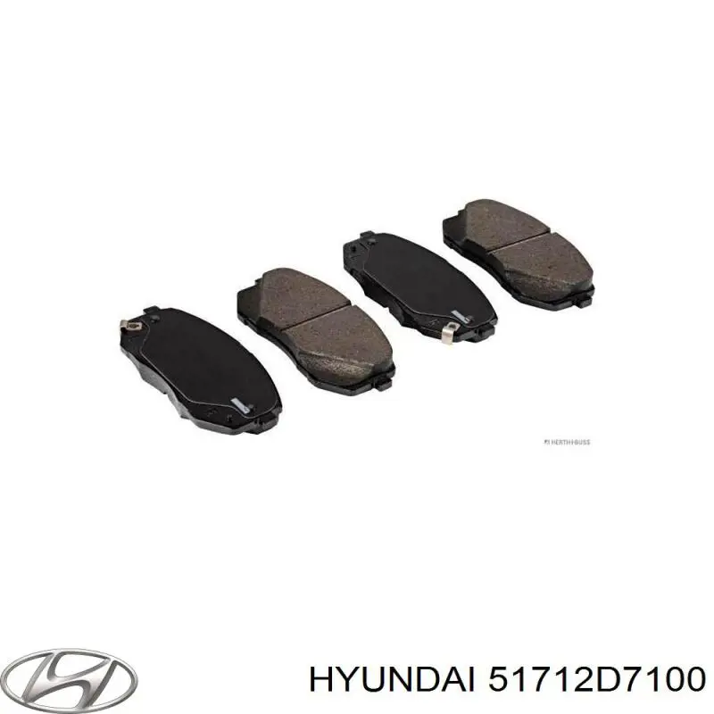 Disco de freno 51712D7100 Hyundai/Kia