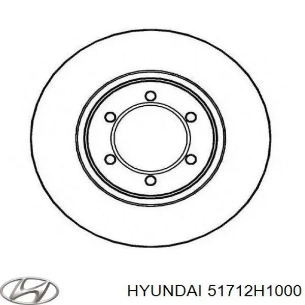 Frenos delanteros Hyundai/Kia 51712H1000 precio, desde 57,25 EUR