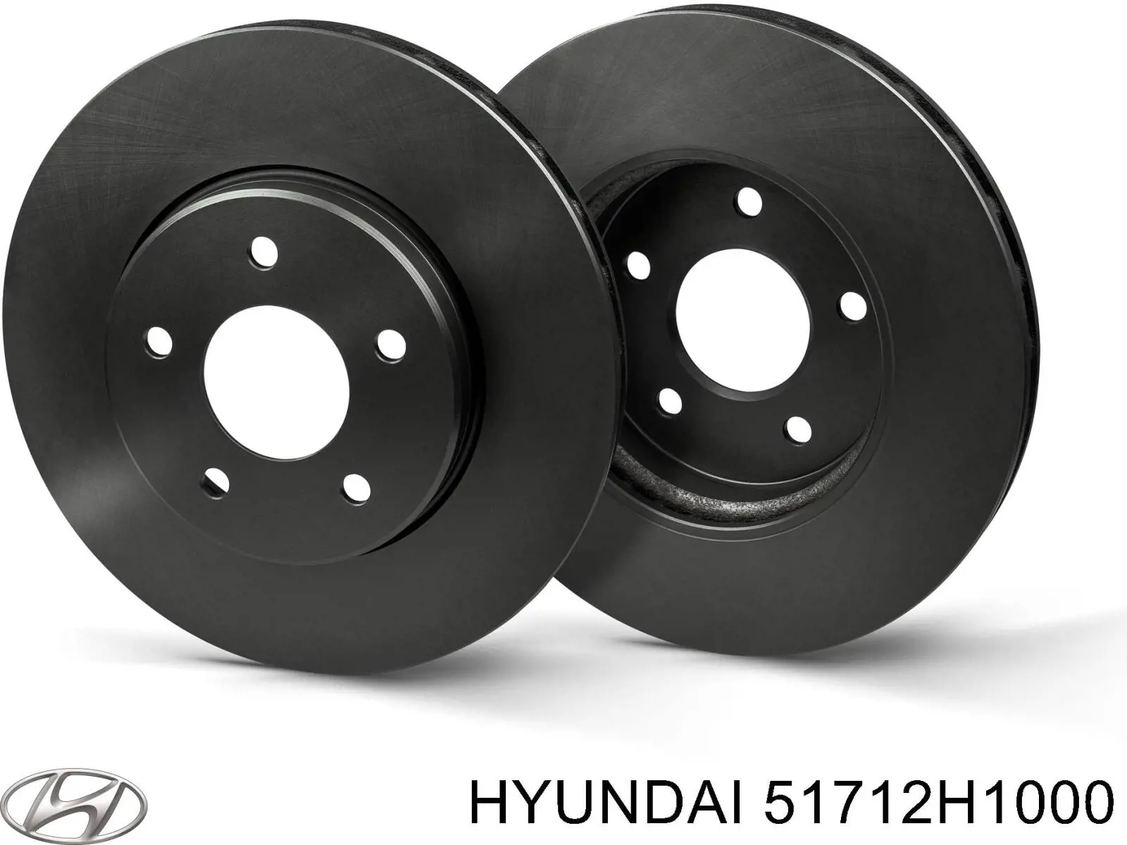 51712H1000 Hyundai/Kia Discos
