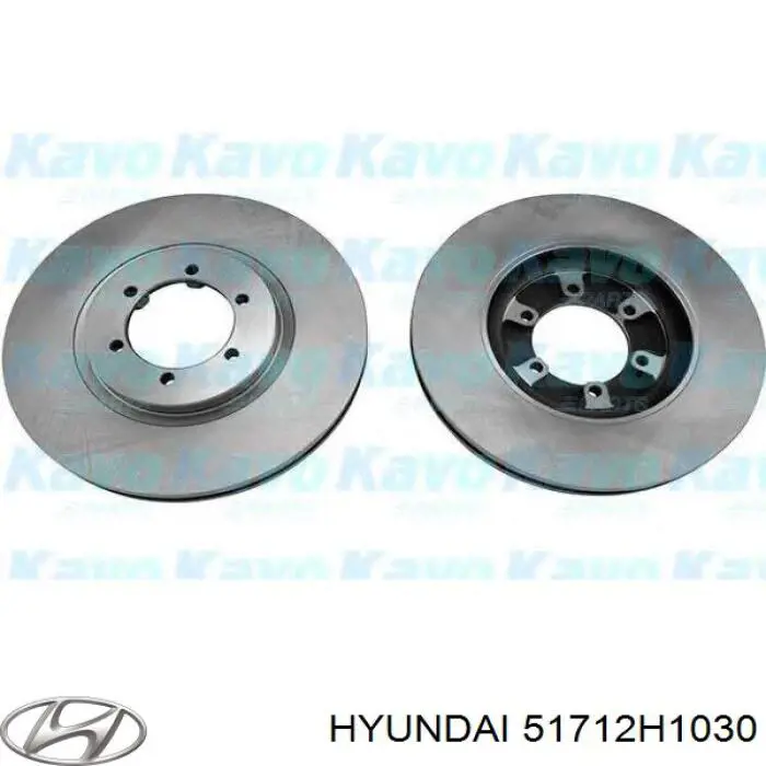 Comprar 51712H1030 Hyundai/Kia Freno de disco delantero