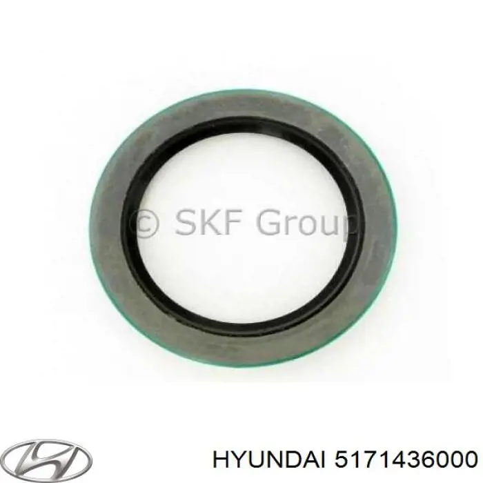 5171436000 Hyundai/Kia anillo retén, cubo de rueda delantero exterior