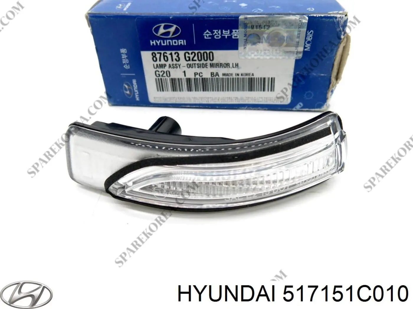 Mangueta delantera izquierda Hyundai/Kia 517151C010 precio, desde 62,21 EUR