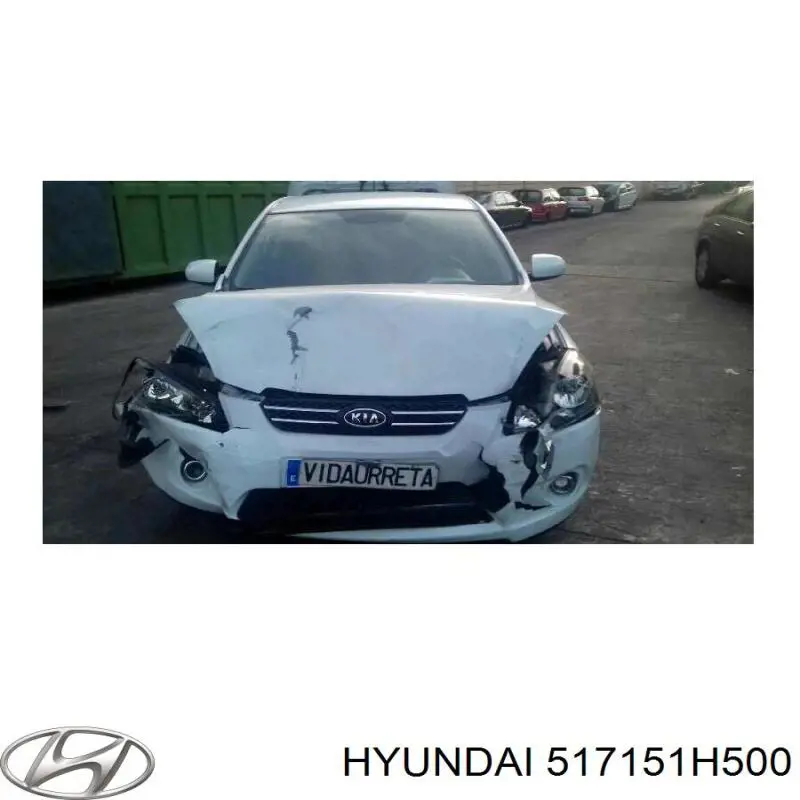 517151H500 Hyundai/Kia Mangueta delantera izquierda