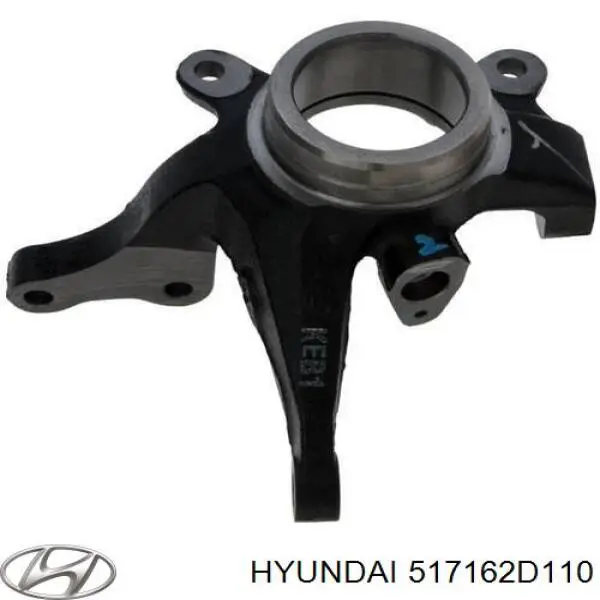 Muñón del eje, soporte de rueda, delantero derecho para Hyundai Elantra 