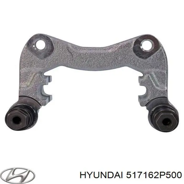 517162P500 Hyundai/Kia muñón del eje, suspensión de rueda, delantero derecho