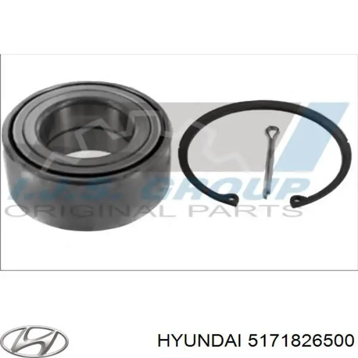 5171826500 Hyundai/Kia anillo de retención de cojinete de rueda