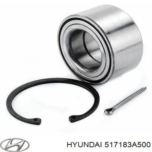 517183A500 Hyundai/Kia cojinete de rueda delantero