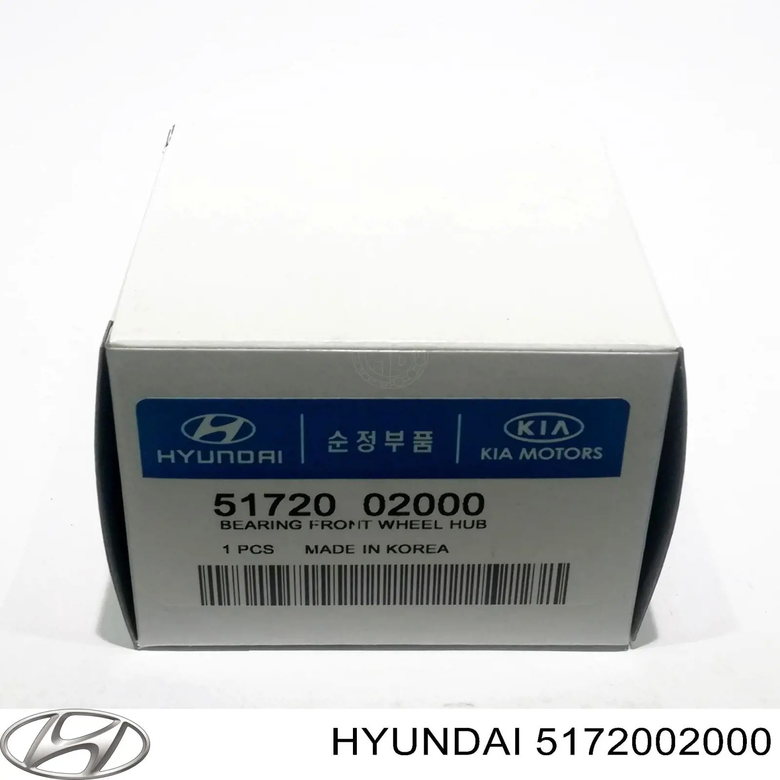 Cojinete de rueda delantero 5172002000 Hyundai/Kia