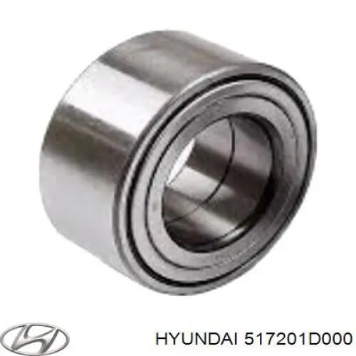 Cojinete de rueda delantero 517201D000 Hyundai/Kia