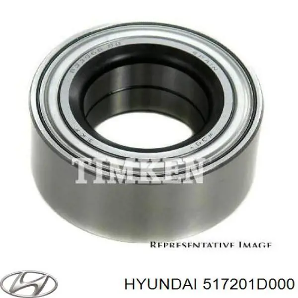 Comprar 517201D000 Hyundai/Kia Cojinete de rueda delantero