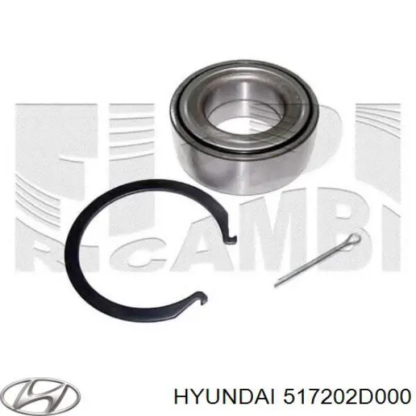 517202D000 Hyundai/Kia Rodamientos de rueda delantero