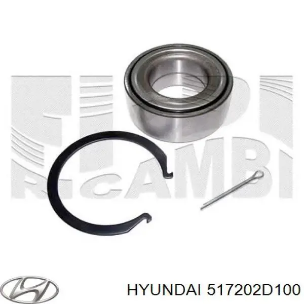 Cojinete de rueda delantero Hyundai/Kia 517202D100 precio, desde 34,65 EUR