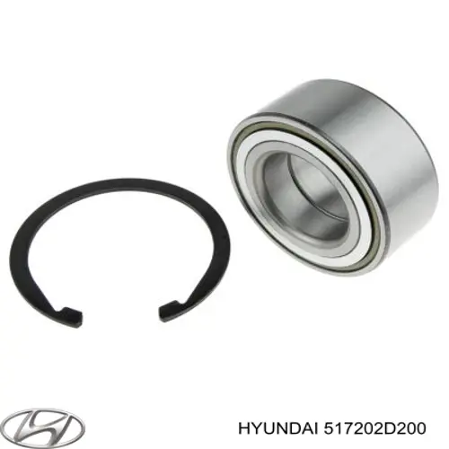 Cojinete de rueda delantero 517202D200 Hyundai/Kia