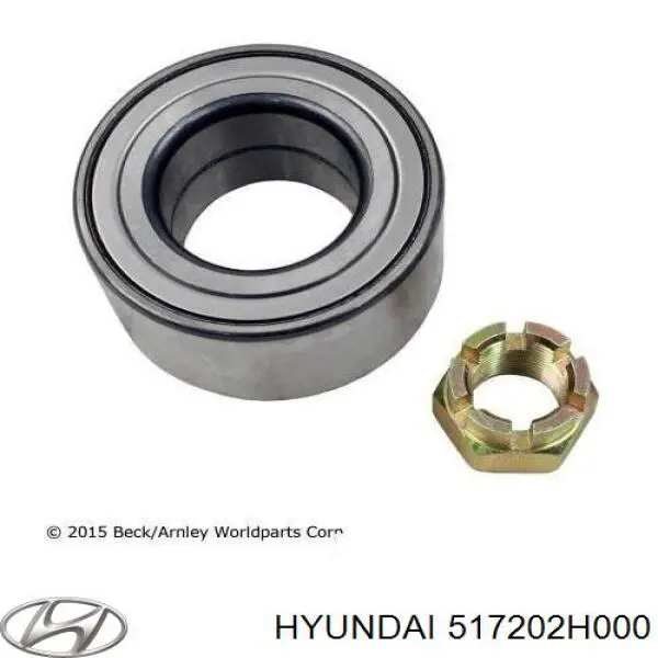 Cojinete de rueda delantero KIA Ceed ED