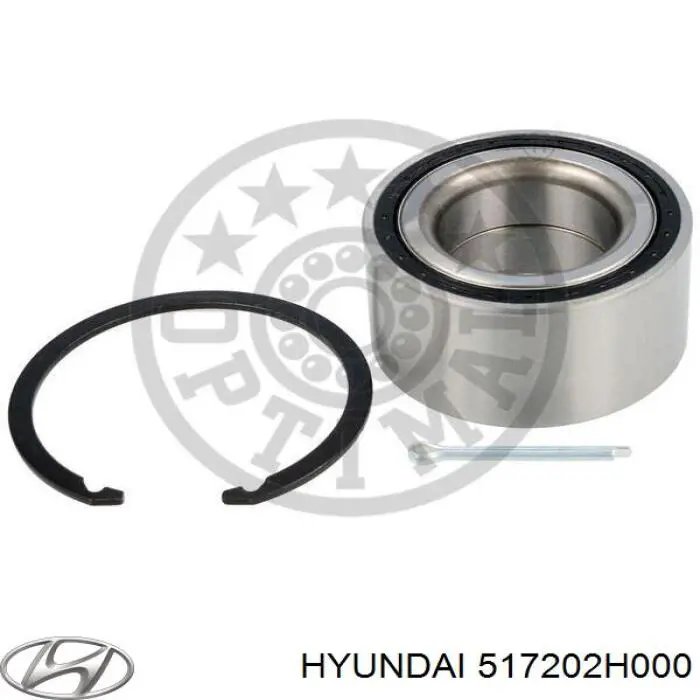 Cojinete de rueda delantero KIA Ceed ED