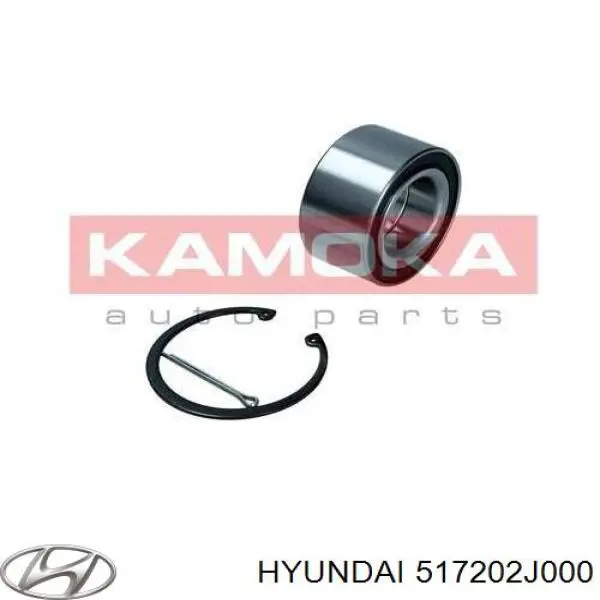 Cojinete de rueda 517202J000 Hyundai/Kia