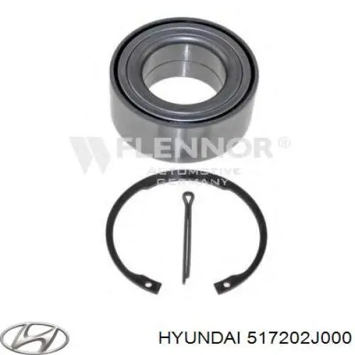 Comprar 517202J000 Hyundai/Kia Cojinete de rueda trasero