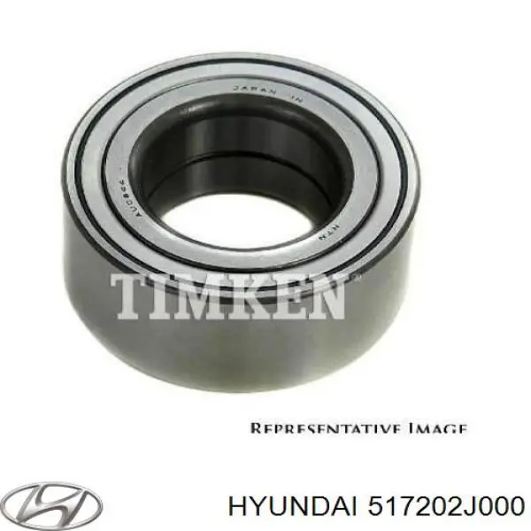 Cojinete de rueda 517202J000 Hyundai/Kia