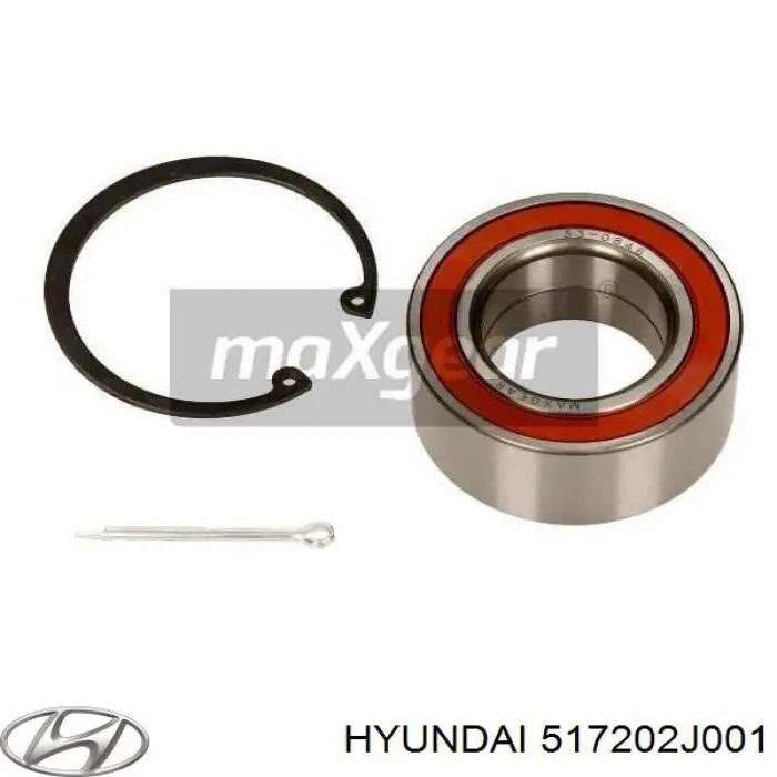 517202J001 Hyundai/Kia Rodamientos de rueda delantero