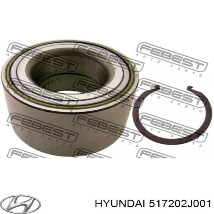 Cojinete de rueda delantero Hyundai/Kia 517202J001 precio, desde 25,84 EUR