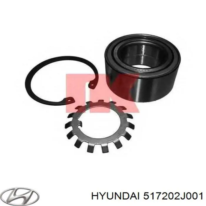 Comprar 517202J001 Hyundai/Kia Cojinete de rueda delantero