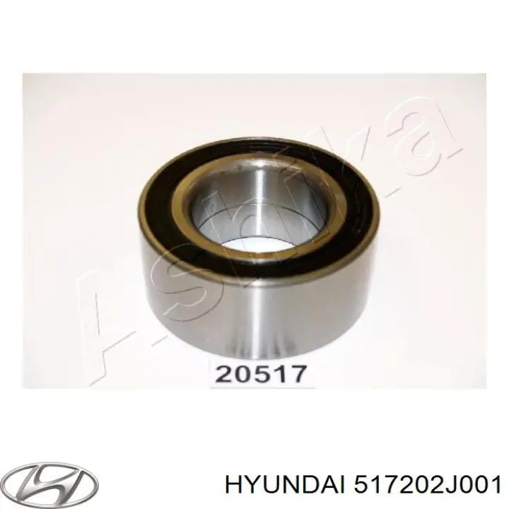 Cojinete de rueda delantero Hyundai/Kia 517202J001 precio, desde 25,84 EUR