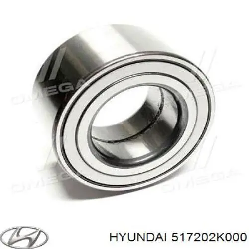 517202K000 Hyundai/Kia cojinete de rueda delantero
