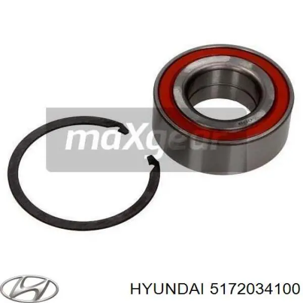 5172034100 Hyundai/Kia Rodamientos de rueda delantero