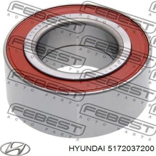 5172037200 Hyundai/Kia cojinete de rueda delantero