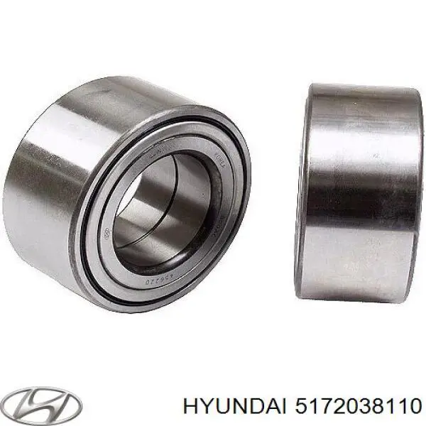 Rodamiento de rueda delantero Hyundai/Kia 5172038110