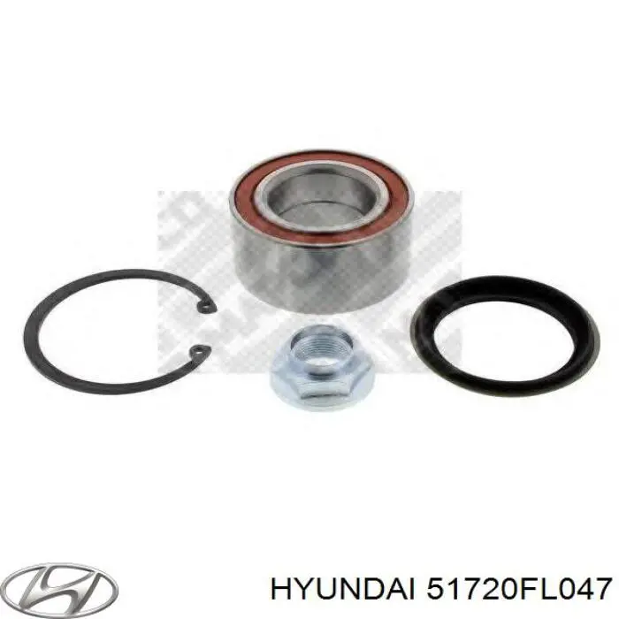 51720FL047 Hyundai/Kia cojinete de rueda delantero