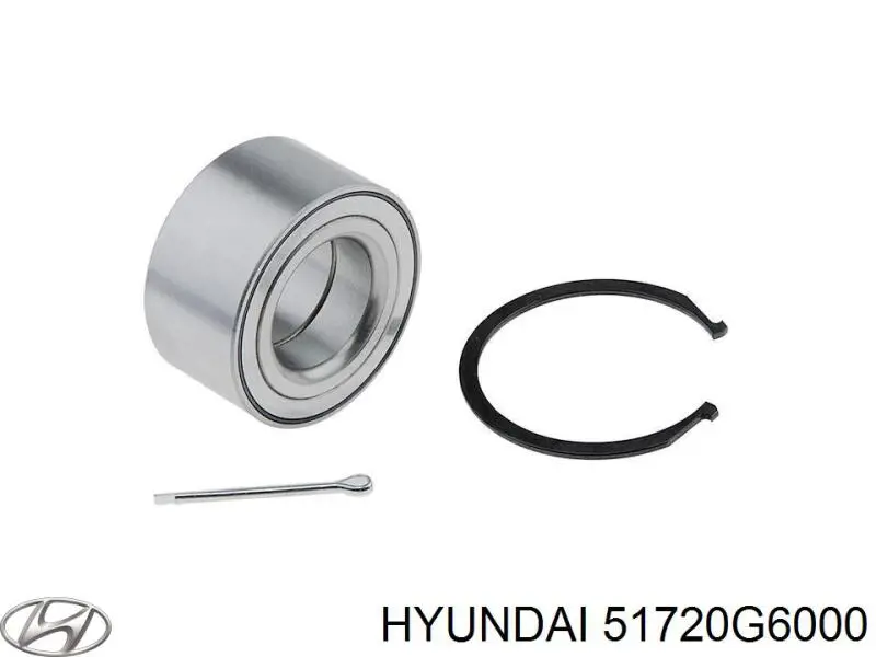 Cojinete de rueda delantero Hyundai/Kia 51720G6000 precio, desde 32,69 EUR