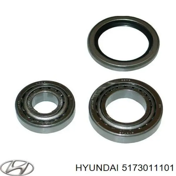  Cojinete exterior de rueda trasera Hyundai Atos 