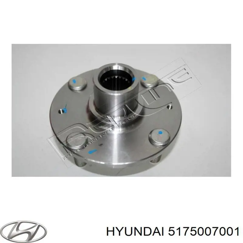 5175007001 Hyundai/Kia cubo de rueda delantero
